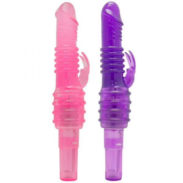 Vibrador Anelado Coelhinho 19cm X 3cm