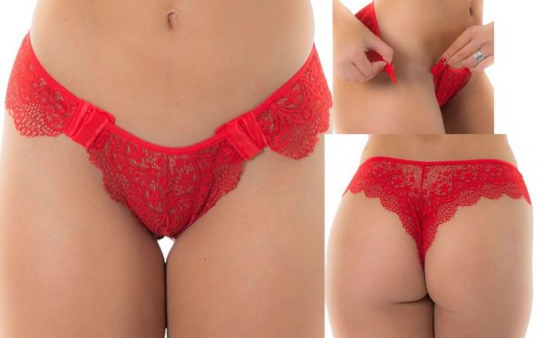 TANGA RAPIDEX VERMELHA PIMENTA SEXY