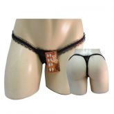 Tanga Fio Dental com Raspadinha  L176