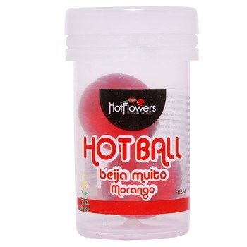 HOT BALL BEIJA MUITO MORANGO HOT FLOWERS