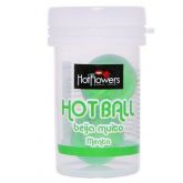 HOT BALL BEIJA MUITO MENTA HOT FLOWERS