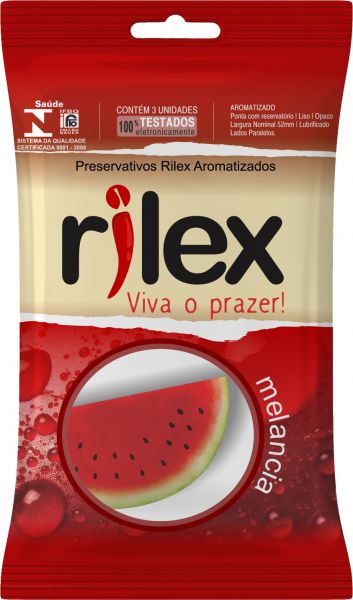 PRESERVATIVO AROMATIZADO MELANCIA - RILEX