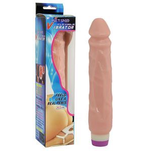 PRÓTESE COM VIBRO 26 X 4,9CM SEXY IMPORT