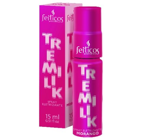 Tremilik Beijável Eletrizante 15 ml Morango  A326