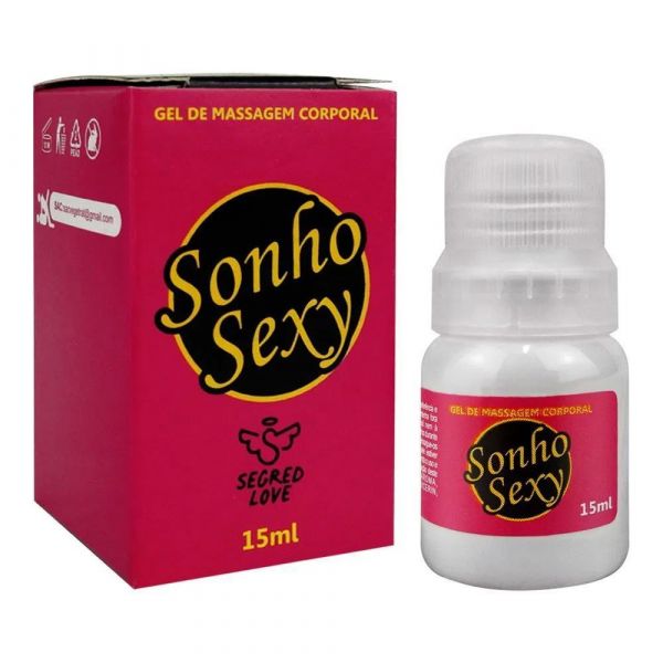 SONHO SEXY GEL BEIJÁVEL ESQUENTA 15ML SECRET LOVE