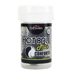 CONFORTO BOLINHA ANESTÉSICA HOT BALL 2 UNIDADES HOT FLOWERS