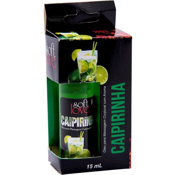 GEL AROMATIZANTE HOT CAIPIRINHA 15ML SOFT LOVE