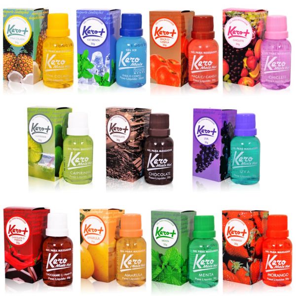 GEL COMESTIVEL HOT KERO+ PAU BRASIL PINA COLADA