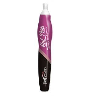 CANETA HOT PEN MORANGO COM CHAMPAGNE