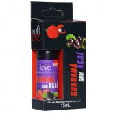 GEL AROMATIZANTE HOT GUARANÁ COM AÇAÍ 15ML SOFT LOVE