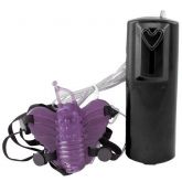 Vibrador Micro Butterfly 6 X 6cm Pau Brasil