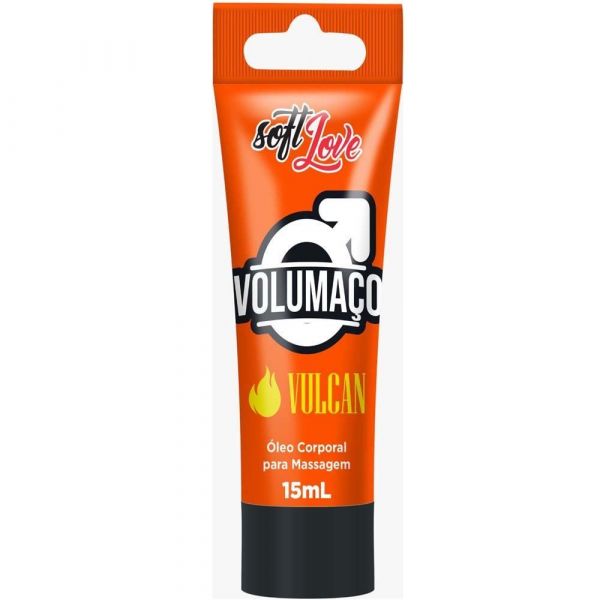 VOLUMAÇO VULCAN GEL MASCULINO 15ML SOFT LOVE