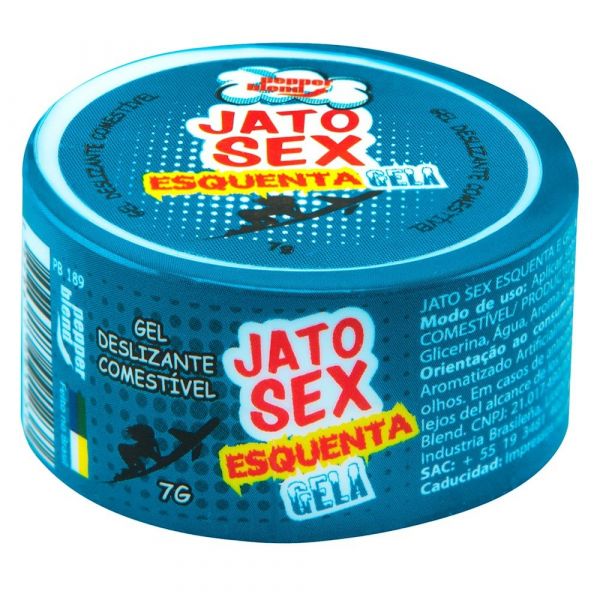 Pomada Esquenta e Gela 7 gr Jato Sex Pepper Blend