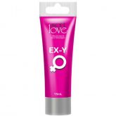 EX-Y EXCITANTE FEMININO BISNAGA 15 ML SOFT LOVE