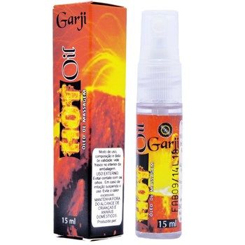 Spray Funcional Hot Oil 15ml Garji   A332