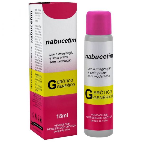 NABUCETIM LUBRIFICANTE BEIJÁVEL 18ML SECRET LOVE