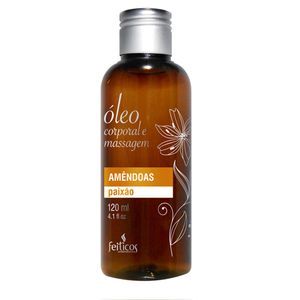 ÓLEO DE MASSAGEM CORPORAL AMENDOAS 120ML FEITIÇOS AROMATICOS