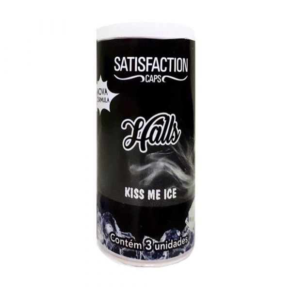 BOLINHA BEIJÁVEL ICE HALLS PRETO 03 UNIDADES SATISFACTION