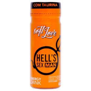 HELL'S SEX MAN ENERGETICO 60ML SOFT LOVE