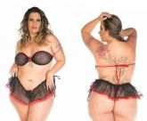 MINI ESPANHOLA SEXY PLUS SIZE - PIMENTA SEXY