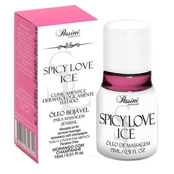 ÓLEO ICE MORANGO COM CHAMPAGNE SPICY LOVE